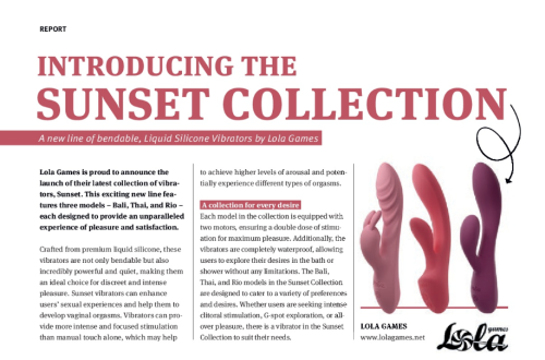 Introducing the Sunset collection