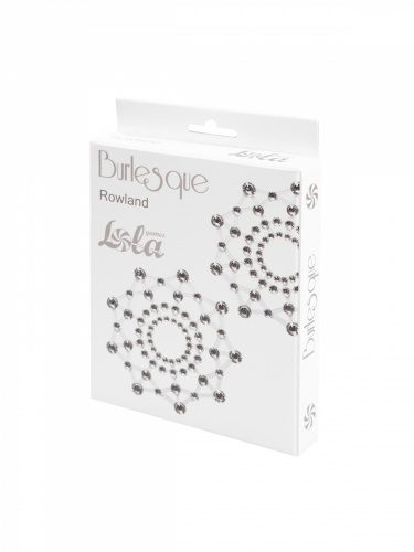 Nálepky na bradavky Burlesque Rowland White 3639-01lola