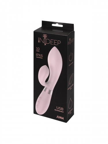 Dobíjecí vibrátor Indeep Juna Pink 7700-05indeep