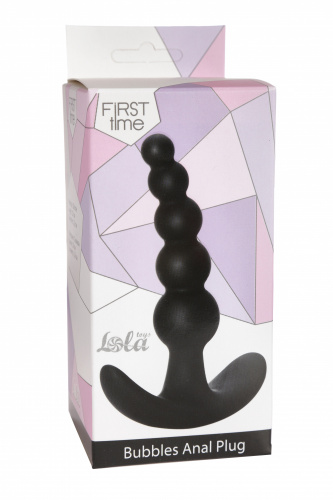 Anální kolík Bubbles Black 5001-03lola