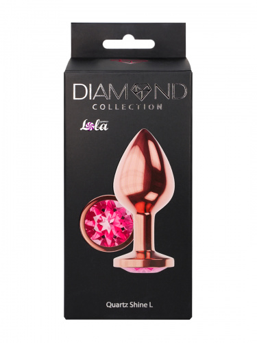 Anální kolík Diamond Quartz Shine L 4023-02lola
