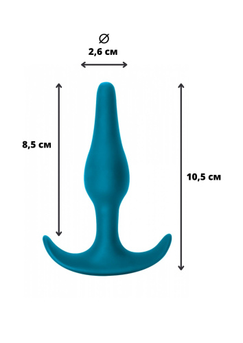 Anální kolík Spice it up Starter Aquamarine 8007-03lola