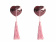 Nálepky na bradavky Burlesque Gipsy Pink 3634-03lola