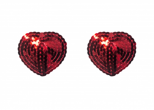 Nálepky na bradavky Burlesque Rand Red 3633-04lola