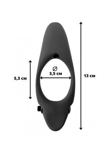 Vibrační erekční kroužek Pure Passion Stardust Black 1304-01lola