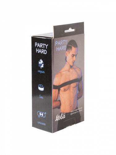 Lano Party Hard Do Not Disturb Black 1157-01lola