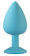 Anální kolík Emotions Cutie Large Turquoise pink crystal 4013-03Lola