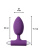 Vibrační anální kolík Spice it up New Edition Perfection Ultraviolet 8014-04Lola