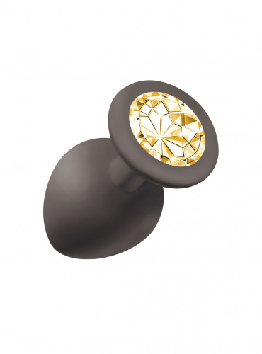 Anální kolík  Emotions Cutie Large Black golden crystal 4013-07Lola