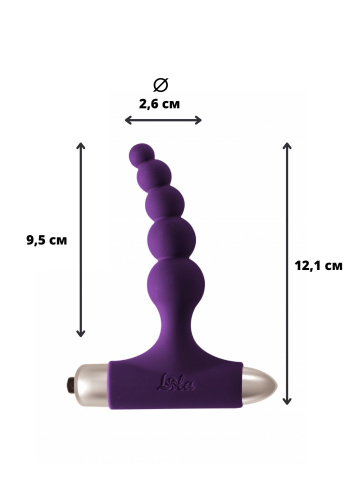 Vibrační anální kolík Plug Spice it up New Edition Splendor Ultraviolet 8017-04Lola