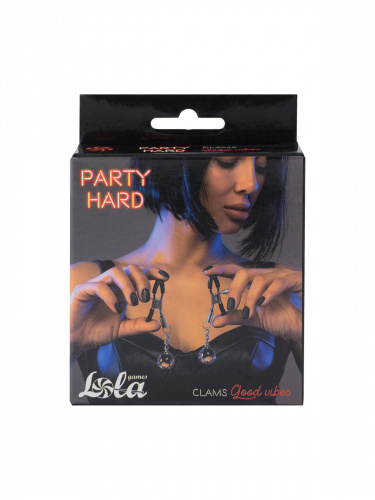 Svorky na bradavky Party Hard Good Vibes 1129-01lola
