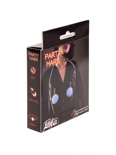 Svorky na bradavky Party Hard Angelic Blue 1140-04lola
