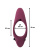 Vibrační erekční kroužek Pure Passion Stardust Wine red 1304-02lola