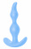 Anální kolík Bent Anal Plug Blue 5002-02lola