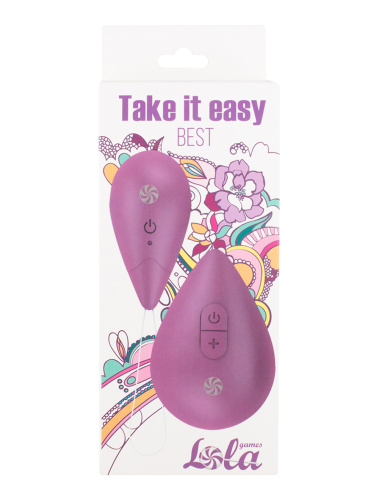 Vibrační vejce Take it Easy Best purple 9021-03lola