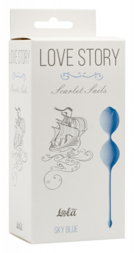 Vaginální kuličky Love Story Scarlet Sails Sky Blue 3003-04Lola