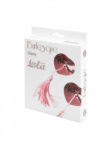 Nálepky na bradavky Burlesque Gipsy Pink 3634-03lola