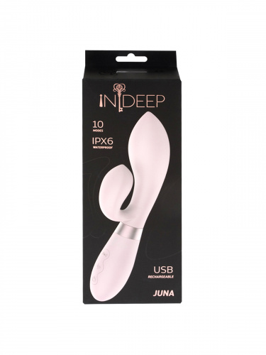 Dobíjecí vibrátor Indeep Juna Pink 7700-05indeep
