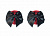Nálepky na bradavky Burlesque Blaze Black 3637-01lola