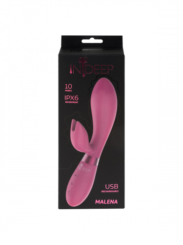 Dobíjecí vibrátor Indeep Malena Magenta 7701-06indeep