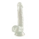 Perleťové dildo Mabe Pearl White 9901-03lola