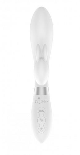 Dobíjecí vibrátor Indeep Theona White 7702-07indeep
