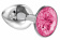 Anální kolík Diamond Pink Sparkle Small 4009-03Lola