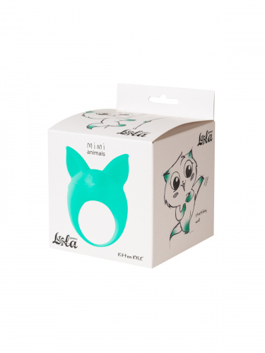 Vibrační erekční kroužek Lola Games MiMi Animals Kitten Kyle Green 7000-01lola