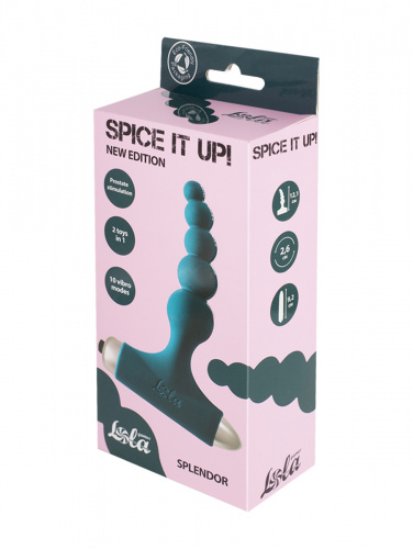 Vibrační anální kolík Plug Spice it up New Edition Splendor Dark green 8017-02Lola
