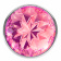 Anální kolík Diamond Pink Sparkle Small 4009-03Lola