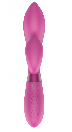 Dobíjecí vibrátor Indeep Juna Magenta 7700-06indeep