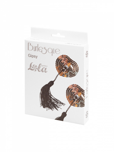 Nálepky na bradavky Burlesque Gipsy Golden 3634-02lola