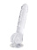 Transparent dildo Intergalactic Luminous 7080-04Lola