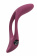 Vibrační erekční kroužek Pure Passion Stardust Wine red 1304-02lola