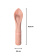 Dobíjecí vibrátor Universe Mamacita’s Fantastic Shield Beige 9604-02lola