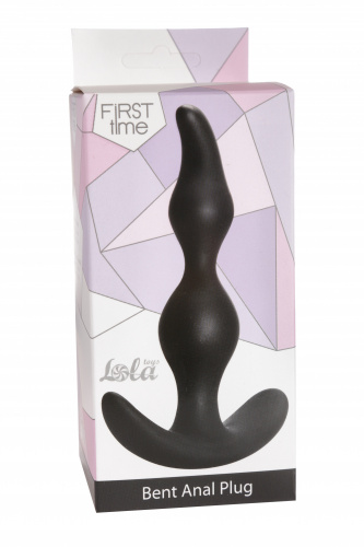 Anální kolík Bent Anal Plug Black 5002-03lola