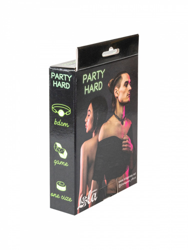 Obojek Party Hard Embrace Black 1093-02lola