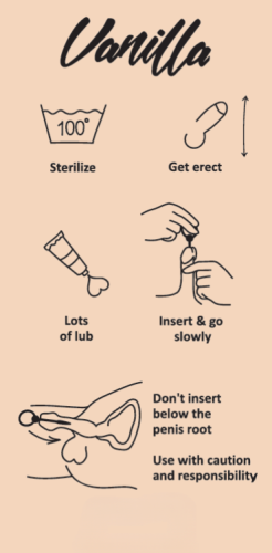 Sada uretrálních masážních sond Vanilla Spin 1174-01lola