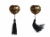 Nálepky na bradavky Burlesque Gipsy Golden 3634-02lola