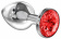 Anální kolík Diamond Red Sparkle Large 4010-06Lola